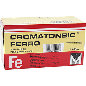 Cromatonbic Ferro Ampolla Bebible