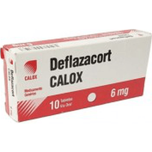 Deflazacort 6Mg Calox Caja 10 Tabletas