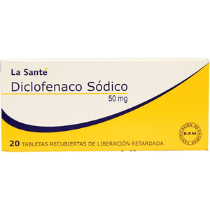 Diclofenaco Sodico 50Mg La Sante