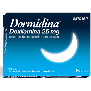 Dormidina 25Mg Comprimido Recubierto Caja 14 Un