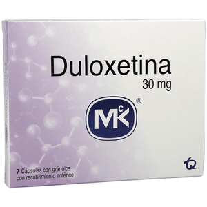 Duloetina Mk 30Mg  7 Capsulas