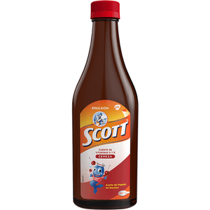 Emulsion Scott Con Cereza 400 Ml