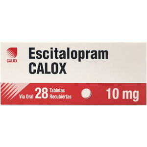 Escitalopram 10Mg Calox Blister 7 Tabletas