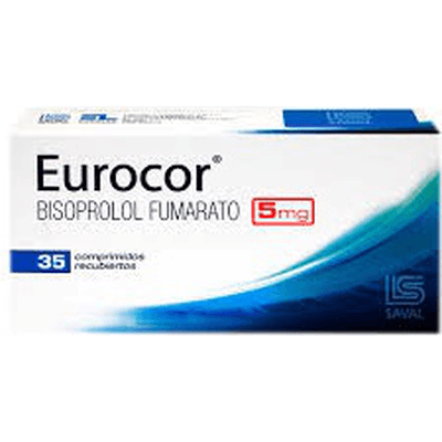 Eurocor 5Mg Comprimido Recubierto Caja 35 Unidades