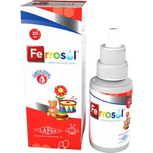 Ferrosol 125MgMl Gotas  20Ml