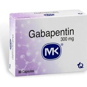 Gabapentina Mk 300 Mg  30 Capsulas