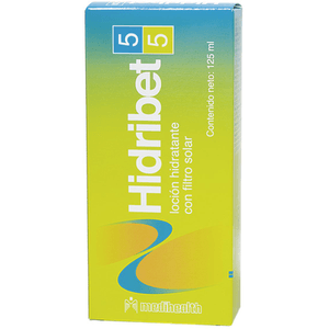 Hidribet Locion Hidratante Con Filtro Solar 125Ml