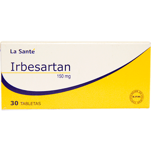 Irbesartan 150Mg La Sante 30 Comprimidos
