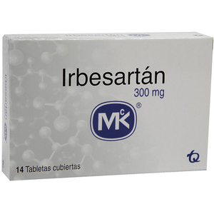 Irbesartan Mk 300Mg  14 Tabletas