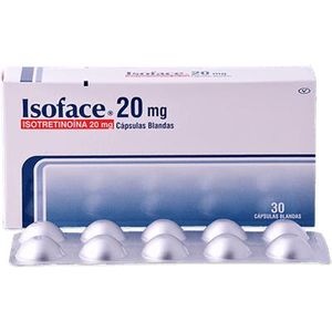 Isoface 20 Mg Capsulas Blandas  Caja 30 Unid