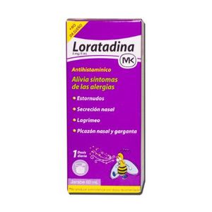 Jarabe Loratadina 60 Ml
