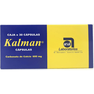 Kalman Capsulas 600 Mg Laboratorios Arsal 30 Un