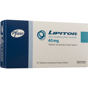 Lipitor 40Mg  30 Tabletas