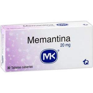 Memantina Mk 20Mg  30 Tabletas