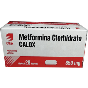 Metformina Calox 850 Mg Tableta - 28 Un