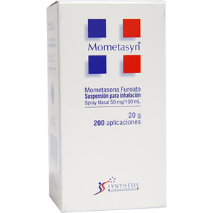 Mometasyn Adultos Mometasona Spray Nasal 140 Dosis