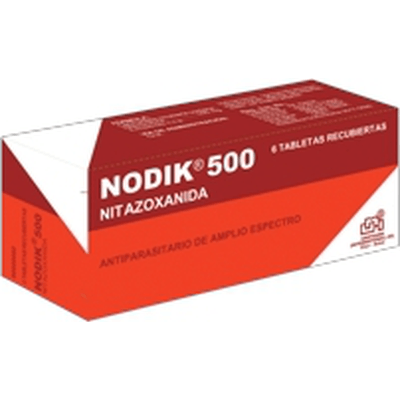 Nodik 500 Mg 6 Tabletas