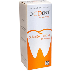 Oddent Gingival Enjuague Anaranjado Frasco 250Ml