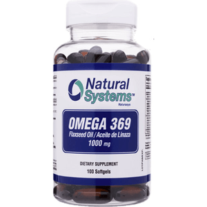 Omega 369 1000Mg 60 Capsulas Blandas Natural Systems