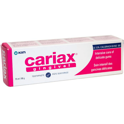 Pasta Dental Kin Cariax Gingival Kin Enc+Ias (Clorhexidina 0.12) 90 G