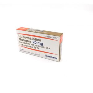 Rosuvastatina 20Mg Normon  1 Unidad