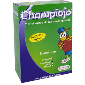 Shampoo Para Piojos Champiojo Incluye Peine 120Ml