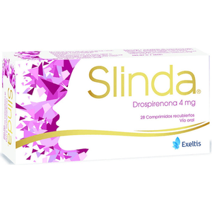 Slinda 4Mg  28 Comp Eeltis Drospirenona