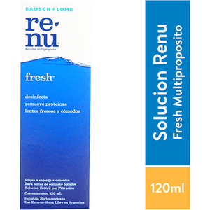 Solucion Multiproposito Renu Fresh Frasco 120Ml