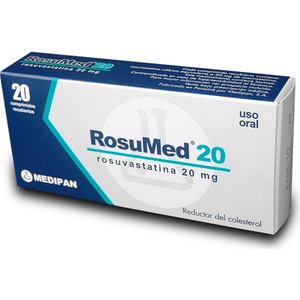 Tableta Rosumed Rosuvastatina 20Mg Medipan 20 Comprimidos