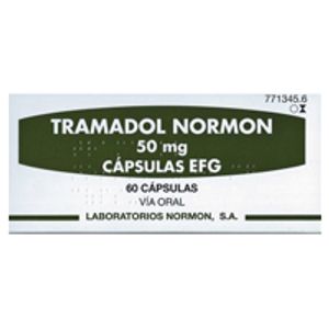 Tramadol 50 Mg C60 Cap Normon