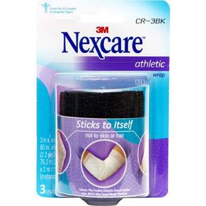 Venda Coban Adherente Athletic Necare Color Negro Sticks To Itself