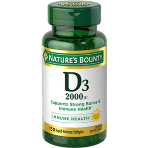 Vitamina D 3 2000Iu Nb 150Capsula Nature Bounty