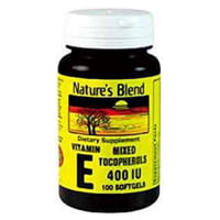 Vitamina E 400Mg X 100 Tab Natures Blend