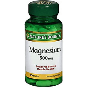 Vitamina Magnesio 500Mg Nb 100Tableta Nature Bounty