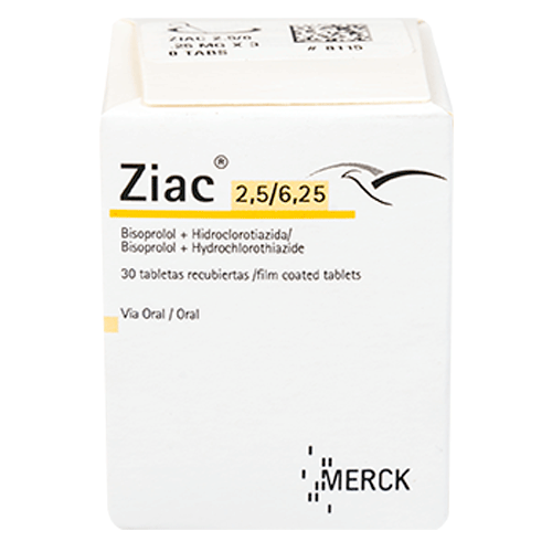 Ziac-Bisoprolol-Hidroclorotiazida-1-Unidad-7702418006591