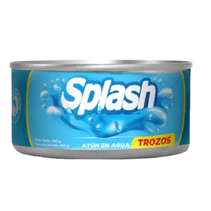 Atun Blue Pacific Splash Trozo Agua140Gr