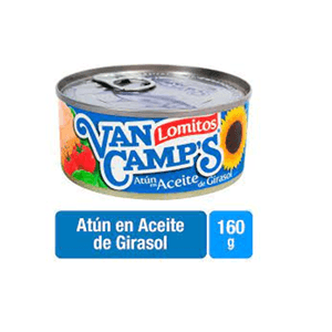 Atun En Aceite 160 Gr Van Camps