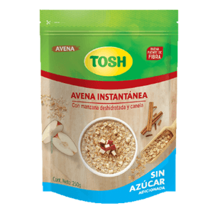 Avena Tosh  instantanea  ManzanaCanela  250G