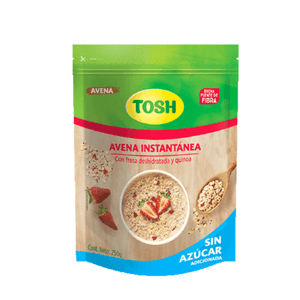 Avena instantanea FresaQuinoa Tosh 250G