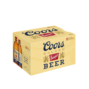 Cerveza Coors Banquet Paquete De 12 Oz 12 Unidades