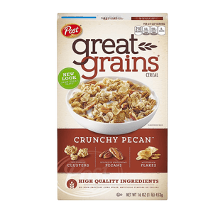 Cereal Post  Crunchy Pecans 16 Oz