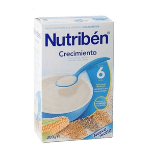 Papilla Nutriben Cereal Crecimiento 300 Gr