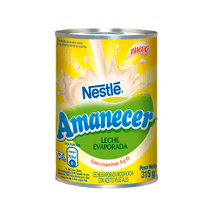 Leche Amanecer  Evaporada DUO PACK 315G