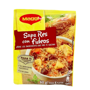 Sopa Res Maggi  Fideos 55G
