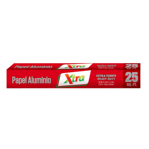 Papel Xtra  Aluminio  25 Pies 16Mic