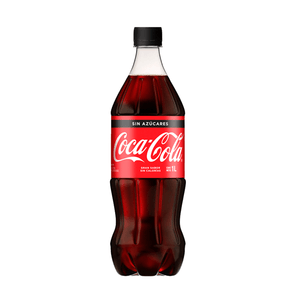 Soda Coca Cola  Sin A Zucar 1 Lt