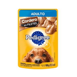 Alimento Para Perro Pedigree  Cordero Adulto 100Gr