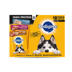 Comida Para Perro Pedigree Wet High Protein Pork