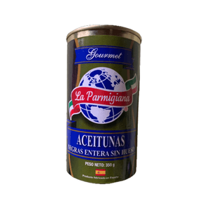 Aceitunas La Parmigiana  Enteras Sin Hueso 350g