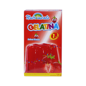 Gelatina Nutrimeals 120Gr Fresa